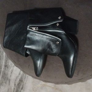 Women's size 10 Michael Kors leather boots.